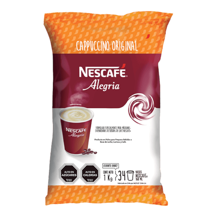 Nestle Alegria Cappuccino Caramel 1kg