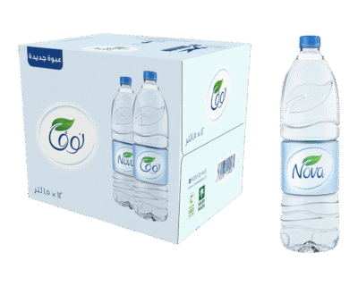 Nova Drinking Water 1.5L Set Of 12 Bottles