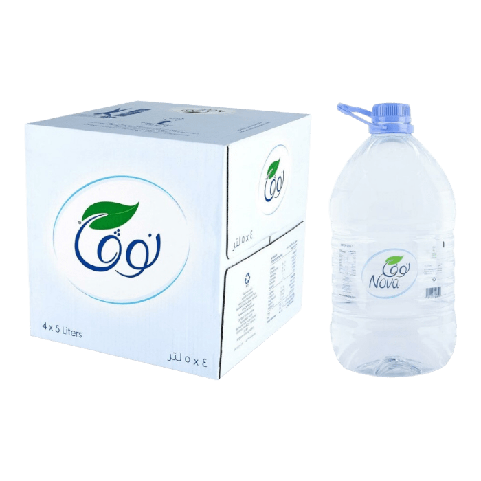 Nova water 5L Set Of 4 Pcs