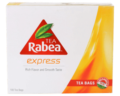 Rabea Express Black Tea Bags Set Of 100 Tea Bags