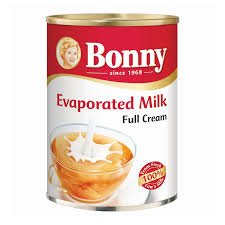Bonny Glass Evaporated Milk Full Cream 170g