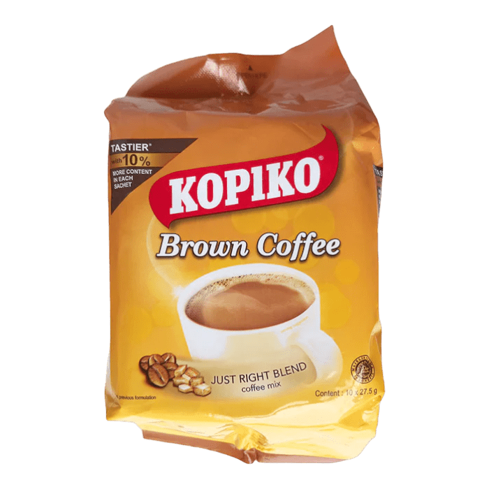 kopiko Brown Coffee Mix 27.5g Set Of 10 Pcs