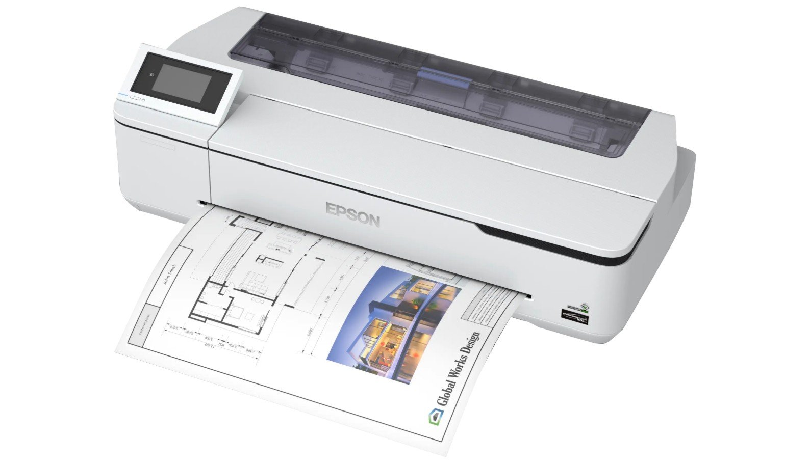 EPSON SureColor SC-T3100N Wide Format A1 Size (24 Inch) Wireless Printer (Optional Stand) - Image 2