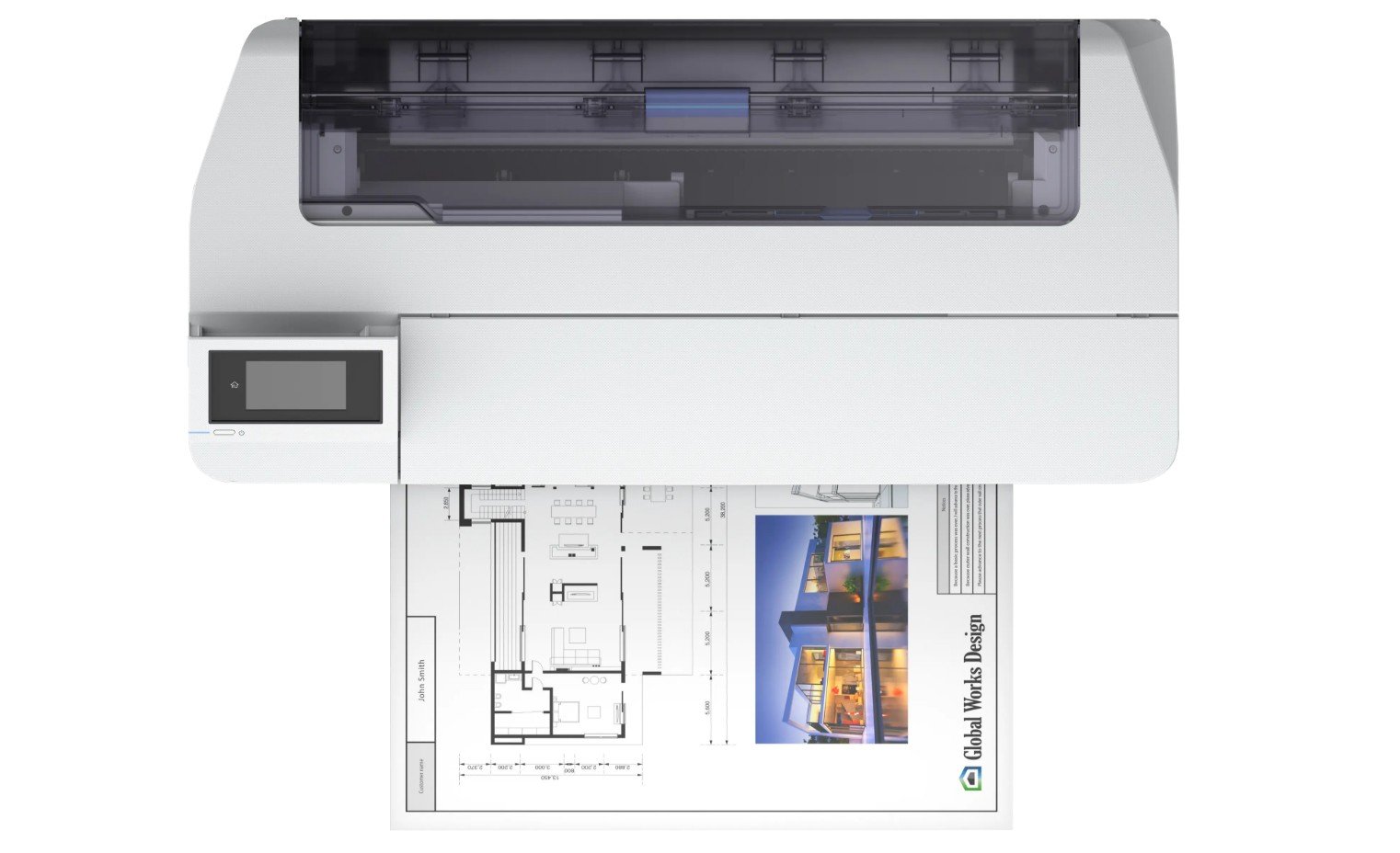 EPSON SureColor SC-T3100N Wide Format A1 Size (24 Inch) Wireless Printer (Optional Stand) - Image 6