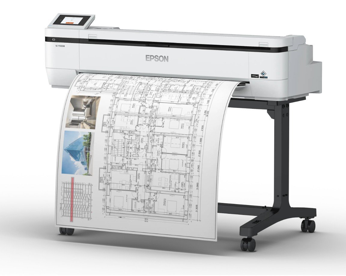 EPSON SureColor SC-T5100M Multi-Function A0 Size (36-inch) Wide Format 3-in-1 Printer (print, copy and scan) - Image 5