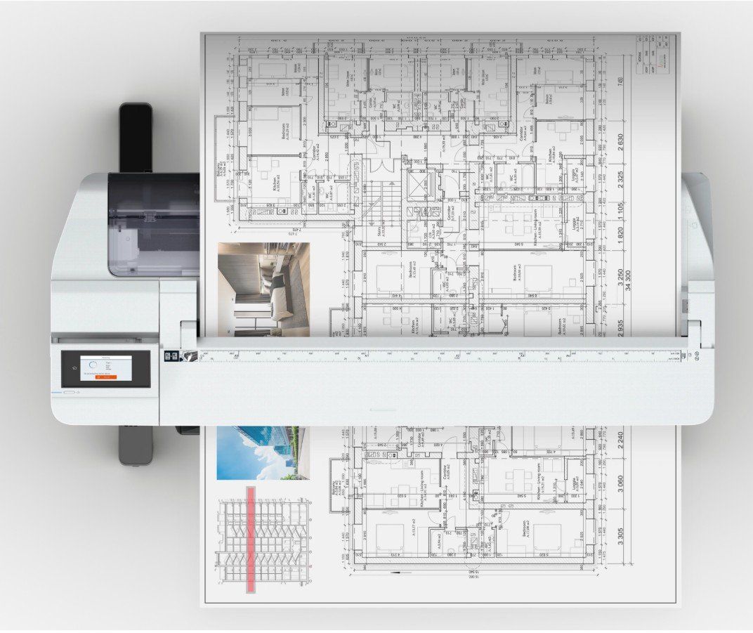 EPSON SureColor SC-T5100M Multi-Function A0 Size (36-inch) Wide Format 3-in-1 Printer (print, copy and scan) - Image 8