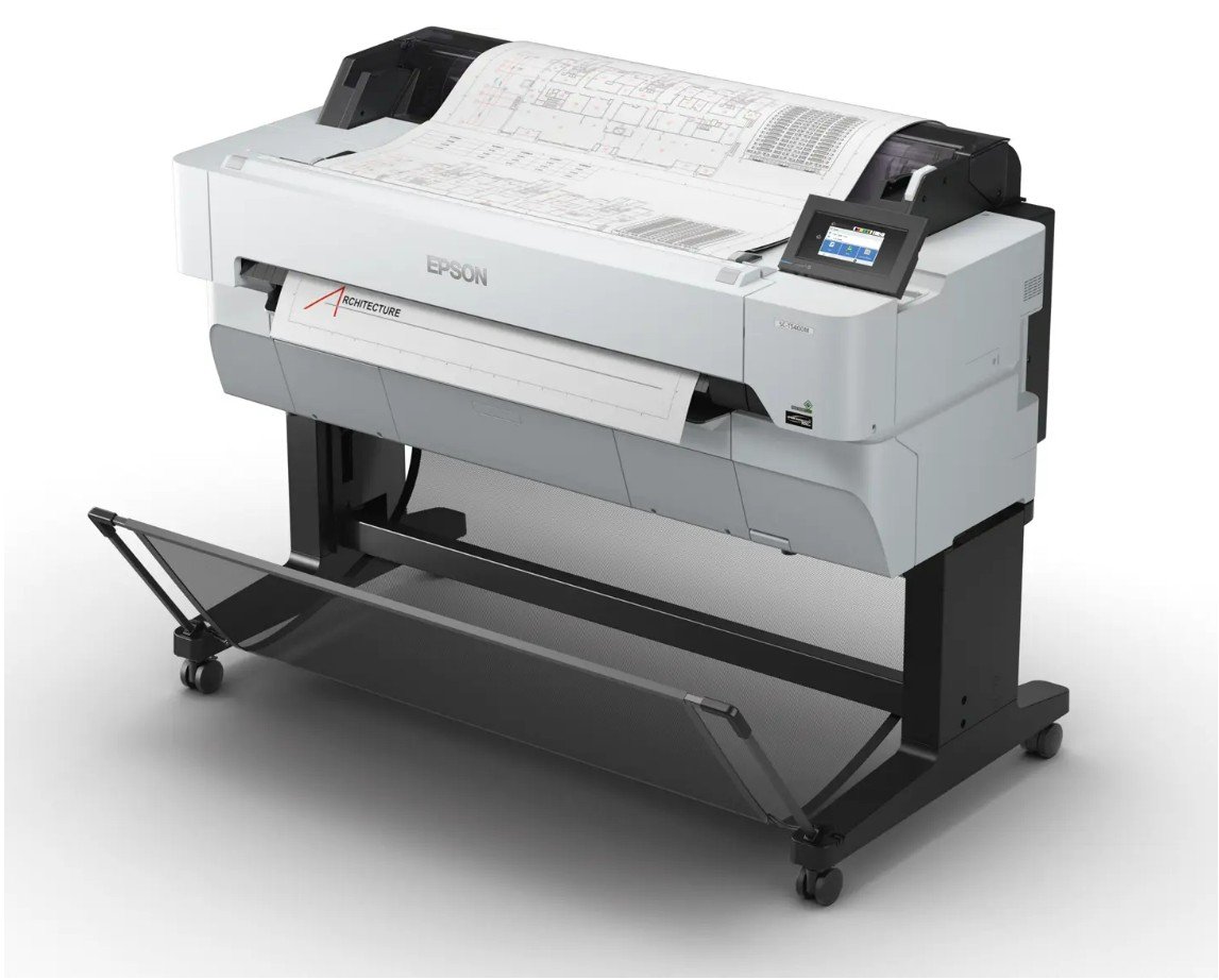 EPSON SureColor SC-T5400M Heavy Duty Multi-Function A0 Size (36 Inch) Wide Format 3in1 Printer (print, copy and scan) - Image 4